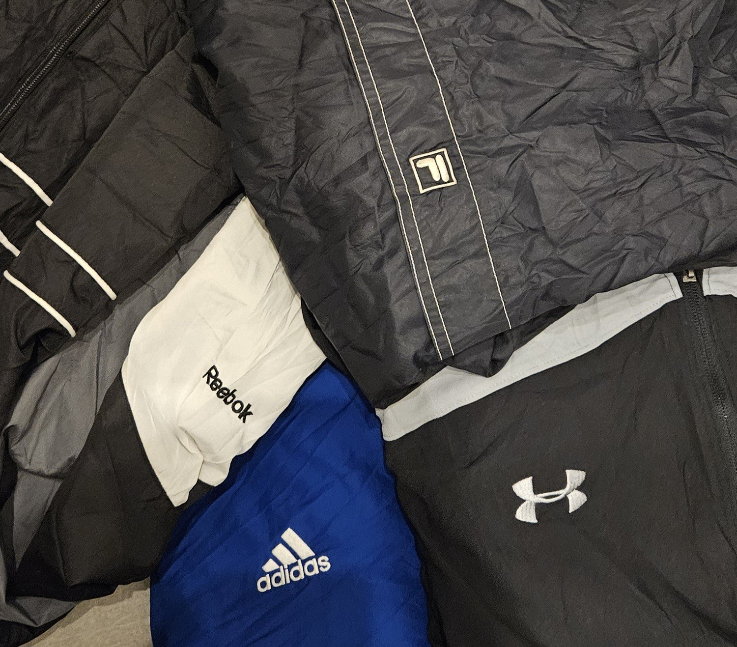 Branded Trackjackets and Hoodies